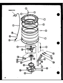 07 - Page 8 parts for Amana Washer LWD353 / P1110508W W from AppliancePartsPros.com
