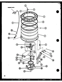 07 - Page 8 parts for Amana Washer LWD353 / P7762115W W from AppliancePartsPros.com