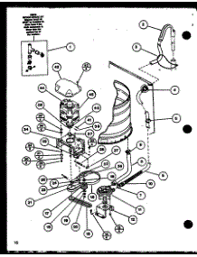 05 - Page 7 parts for Amana Washer LWD353L / P1122916W from AppliancePartsPros.com