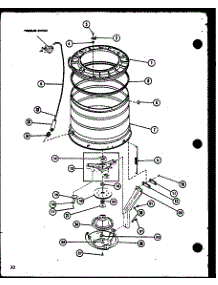 07 - Page 8 parts for Amana Washer LWD450 / P7762129W W from AppliancePartsPros.com