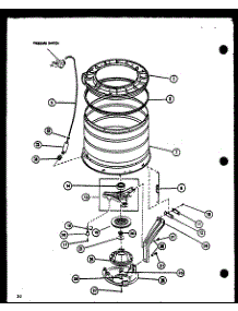08 - Page 8 parts for Amana Washer LWD553L / P1122906W L from AppliancePartsPros.com