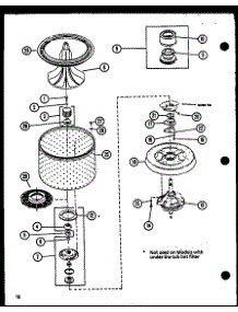 07 - Page 7 parts for Amana Washer LWD553W / P1122905W W from AppliancePartsPros.com