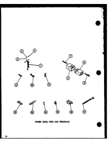 08 - Power Cord parts for Amana Washer LWD662 / P7804723W W from AppliancePartsPros.com
