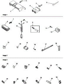 04 - Connection Blocks, Extractor Tool parts for Amana Washer LWD67AL / PLWD67AL from AppliancePartsPros.com