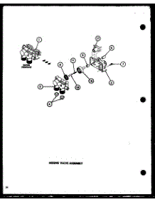 03 - Mixing Valve Assy parts for Amana Washer LWD773 / P7804717W W from AppliancePartsPros.com