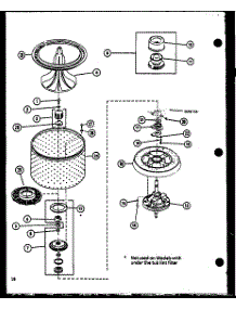 07 - Page 7 parts for Amana Washer LWD773L / P1122802W L from AppliancePartsPros.com