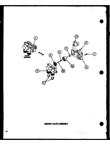 03 - Mixing Valve Assy parts for Amana Washer LWD950 / P7804706W W from AppliancePartsPros.com