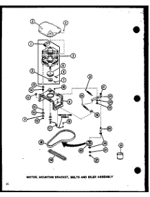 04 - Motor parts for Amana Washer LWD962 / P7804724W W from AppliancePartsPros.com