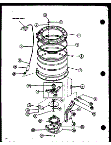 07 - Page 8 parts for Amana Washer LWD962 / P7804724W W from AppliancePartsPros.com