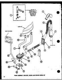 09 - Pump Assy parts for Amana Washer LWD962 / P7804724W W from AppliancePartsPros.com