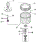 02 - Agitator / Drive Bell / Seal Kit / Tub & Hub