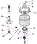 03 - Agitator / Drive Bell / Seal Kit / Tub & Hub