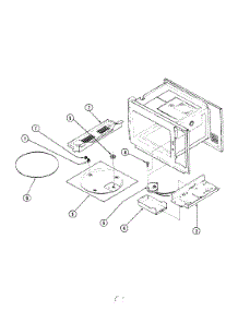 04 - Turntable parts for Magic Chef Microwave M15C-10P from AppliancePartsPros.com