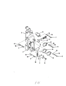 05 - Interlock Switches parts for Hardwick Microwave M205 from AppliancePartsPros.com