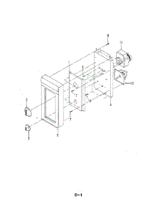 02 - Control Panel parts for Magic Chef Microwave M20A-2 from AppliancePartsPros.com