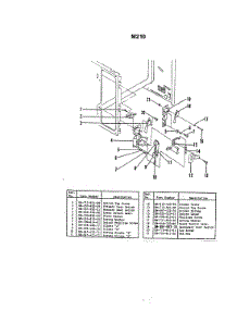 04 - Interlock Switches parts for Hardwick Microwave M210 from AppliancePartsPros.com