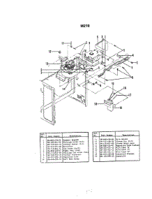 05 - Magnetron Tube & Capacitor parts for Hardwick Microwave M210 from AppliancePartsPros.com