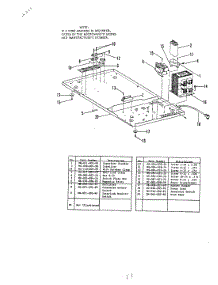 02 - Base Assembly (M240) parts for Hardwick Microwave M250 from AppliancePartsPros.com