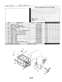 06 - Cooling System parts for Magic Chef Microwave M40B-3 from AppliancePartsPros.com