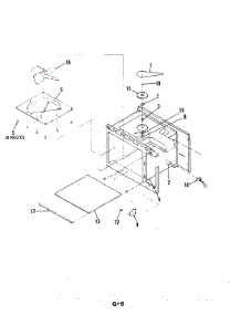 03 - Cavity parts for Magic Chef Microwave M40B-3-X9 from AppliancePartsPros.com