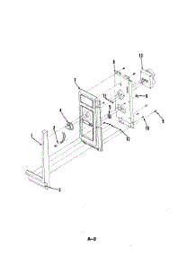 04 - Control Panel parts for Magic Chef Microwave M40C-3-X9 from AppliancePartsPros.com