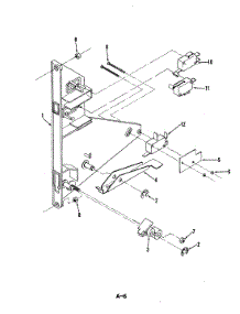 07 - Latch Release parts for Magic Chef Microwave M40C-3-X9 from AppliancePartsPros.com