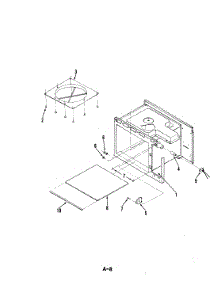 08 - Oven Cavity parts for Magic Chef Microwave M40C-3-X9 from AppliancePartsPros.com