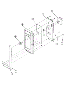 02 - Control Panel parts for Magic Chef Microwave M41B-1 from AppliancePartsPros.com