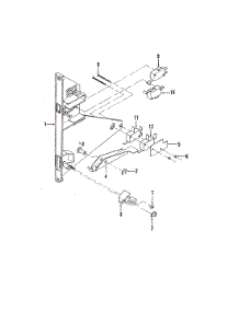 04 - Latch Release parts for Magic Chef Microwave M41B-3-W3 from AppliancePartsPros.com