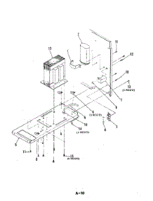 02 - Component Mounting Plate parts for Magic Chef Microwave M41C-1 from AppliancePartsPros.com