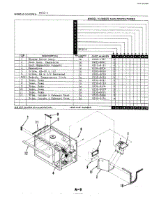 04 - Cooling System parts for Magic Chef Microwave M41C-1 from AppliancePartsPros.com