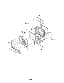 05 - Door parts for Magic Chef Microwave M41C-1 from AppliancePartsPros.com