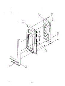 02 - Control Panel parts for Magic Chef Microwave M41D-9P from AppliancePartsPros.com