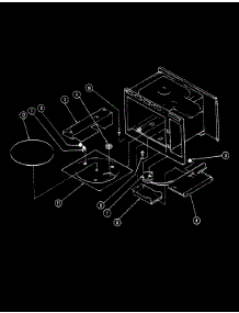 04 - Turntable (M41e-10P) parts for Magic Chef Microwave M41E-10P from AppliancePartsPros.com