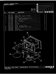05 - Turntable parts for Magic Chef Microwave M41F-10P from AppliancePartsPros.com