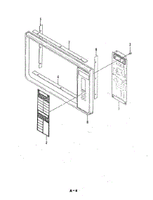 03 - Control Panel (M5a-6-B7) parts for Magic Chef Microwave M5A-2-B7 from AppliancePartsPros.com