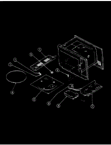 04 - Turntable (M5e-10) parts for Magic Chef Microwave M5E-10 from AppliancePartsPros.com