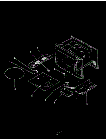 04 - Turntable parts for Magic Chef Microwave M5E-15 from AppliancePartsPros.com