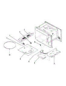 04 - Turntable parts for Admiral Microwave MA15C-10P from AppliancePartsPros.com