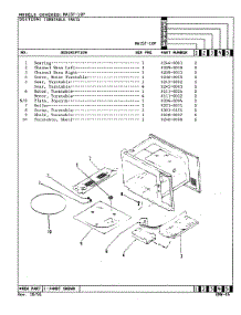 04 - Turntable parts for Admiral Microwave MA15F-10P from AppliancePartsPros.com