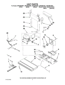 06 - Unit Parts parts for Maytag Refrigerator MFF2558VEA1 from AppliancePartsPros.com