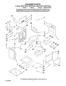 03 - Chassis Parts parts for Maytag Range MER5775RAW1 from AppliancePartsPros.com
