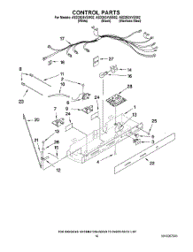 10 - Control Parts parts for Maytag Refrigerator ASD2524VES02 from AppliancePartsPros.com