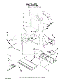 06 - Unit Parts parts for Maytag Refrigerator MFF2558VEM2 from AppliancePartsPros.com