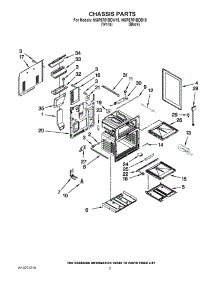 04 - Chassis Parts parts for Maytag Range MGR6751BDW18 from AppliancePartsPros.com