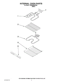 04 - Internal Oven Parts parts for Maytag Oven CWE5800ACB25 from AppliancePartsPros.com