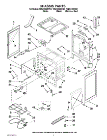 03 - Chassis Parts parts for Maytag Range YMER7660WB1 from AppliancePartsPros.com