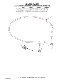 05 - Heater Parts parts for Maytag Dishwasher MDBS561AWB0 from AppliancePartsPros.com