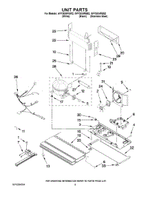 06 - Unit Parts parts for Maytag Refrigerator AFF2534FES2 from AppliancePartsPros.com