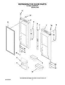 04 - Refrigerator Door Parts parts for Maytag Refrigerator G32026PEKS7 from AppliancePartsPros.com